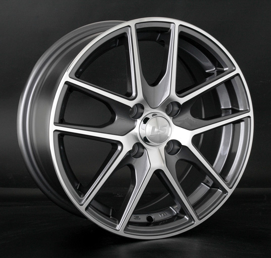 Диски LS wheels LS 771 6.5 х 15 5*100 Et: 38 Dia: 57.1 серый с полировкой