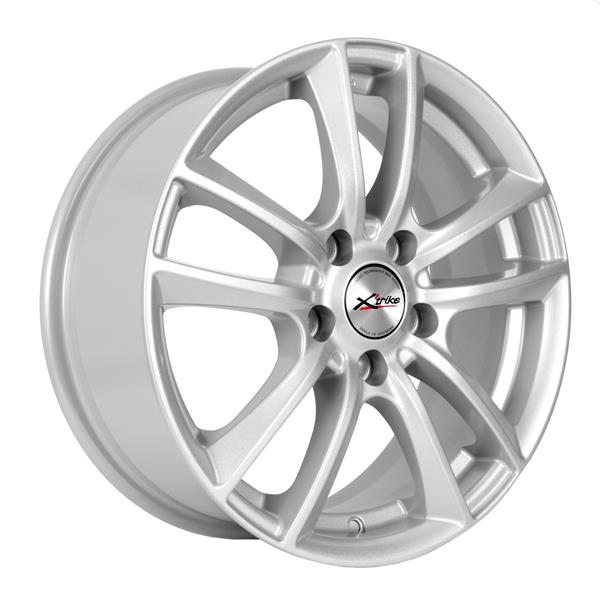 Диски X'trike X-116 6.5 х 16 5*112 Et: 45 Dia: 57.1 классический серебристый цвет