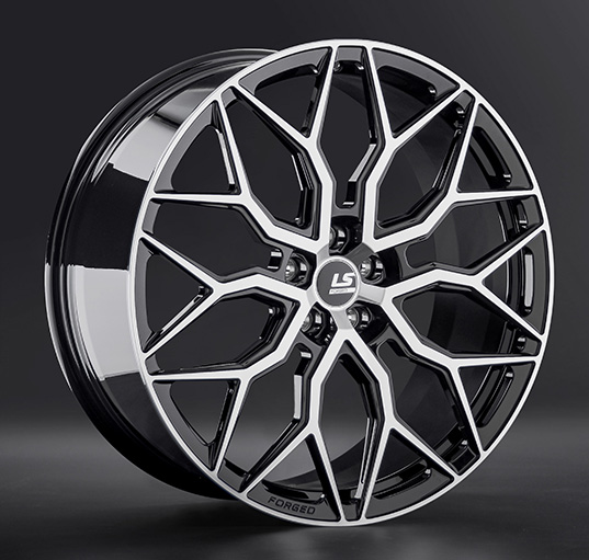 Диски LS Forged FG13 9.5 х 22 5*120 Et: 42.5 Dia: 72.6 черный полностью полированный