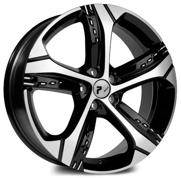Диски RPLC Chr2 7 х 19 5*108 Et: 33 Dia: 60.1 черный с проточкой глянцевый