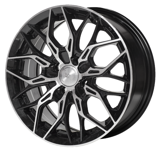 Диски RR CSSD2853 7 х 16 5*108 Et: 42 Dia: 63.4 черный с проточкой глянцевый