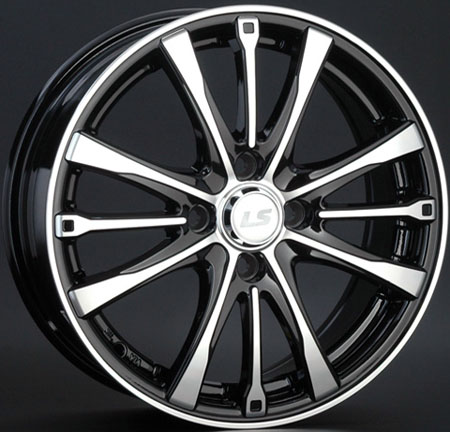 Диски LS wheels LS298 6 х 15 4*100 Et: 45 Dia: 73.1 черный полностью полированный