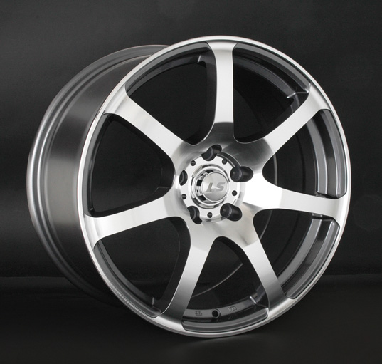 Диски LS wheels LS 789 7.5 х 17 5*112 Et: 35 Dia: 66.6 серый с полировкой