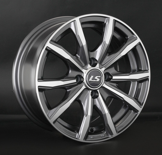 Диски LS wheels LS786 6 х 16 4*100 Et: 50 Dia: 60.1 серый с полировкой