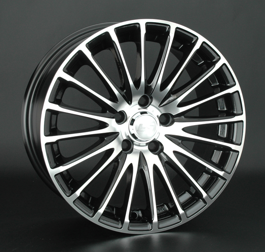 Диски LS wheels LS565 6.5 х 15 5*100 Et: 38 Dia: 73.1 черный полностью полированный