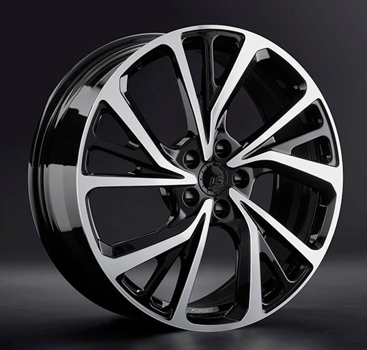 Диски LS Forged FG22 8 х 19 5*108 Et: 33 Dia: 60.1 черный полностью полированный