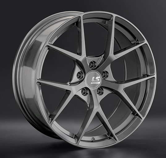 Диски LS wheels FlowForming RC66 8 х 18 5*108 Et: 45 Dia: 63.3 серый матовый