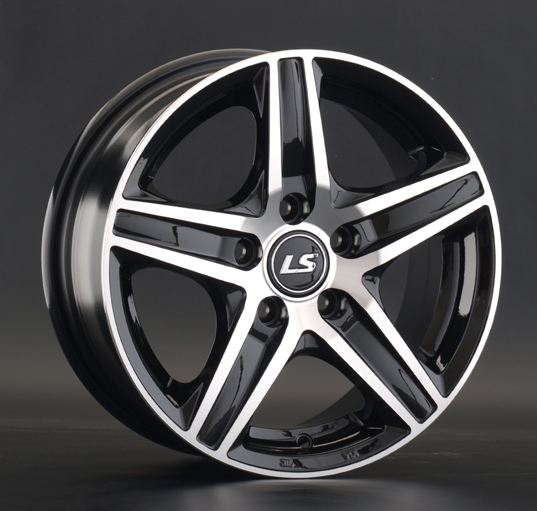 Диски LS wheels LS321 6.5 х 15 5*100 Et: 38 Dia: 57.1 черный полностью полированный