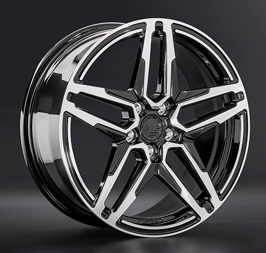 Диски LS Forged FG50 8 х 18 5*112 Et: 38 Dia: 66.6 черный полностью полированный