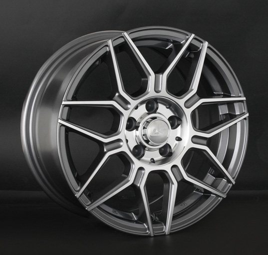 Диски LS wheels LS 785 7.5 х 17 5*114,3 Et: 45 Dia: 73.1 серый с полировкой