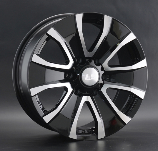 Диски LS wheels LS 953 8 х 18 6*139,7 Et: 36 Dia: 100.1 черный полностью полированный
