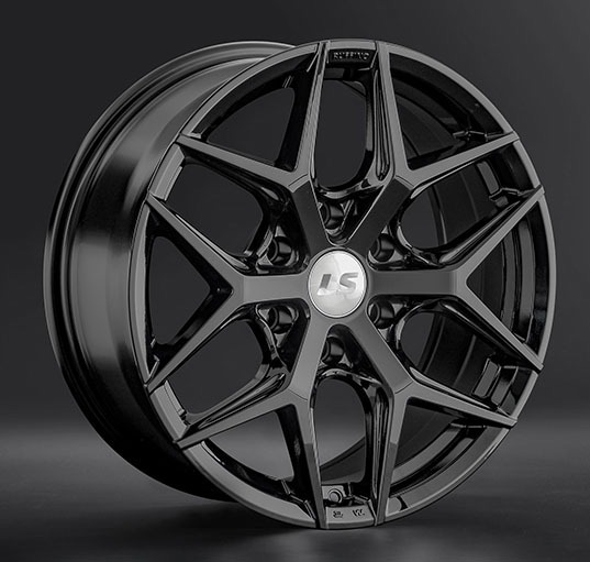 Диски LS wheels LS 1303 8 х 18 6*139,7 Et: 38 Dia: 67.1 черный матовый