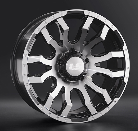 Диски LS wheels LS 1294 9 х 20 6*139,7 Et: 20 Dia: 106.1 черный полностью полированный