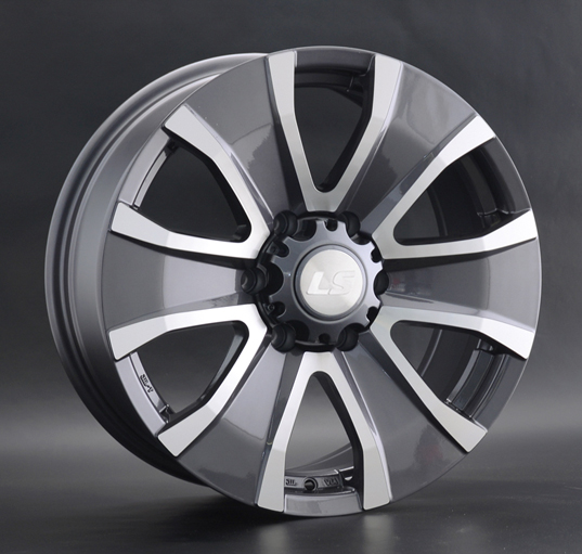 Диски LS wheels LS 953 8.5 х 20 6*139,7 Et: 25 Dia: 106.1 серый с полировкой