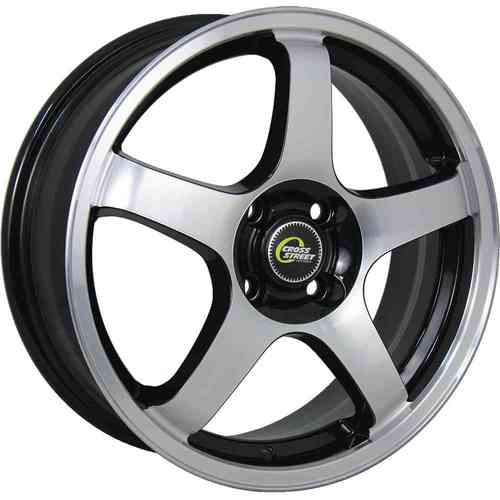 Диски CROSS STREET СR-14 6 х 16 4*100 Et: 37 Dia: 60.1 черный полностью полированный