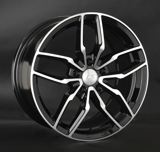 Диски LS wheels LS 790 8 х 18 5*114,3 Et: 40 Dia: 73.1 черный полностью полированный