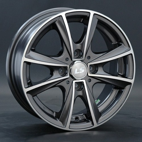 Диски LS wheels LS231 7 х 17 4*100 Et: 40 Dia: 60.1 серый с полировкой
