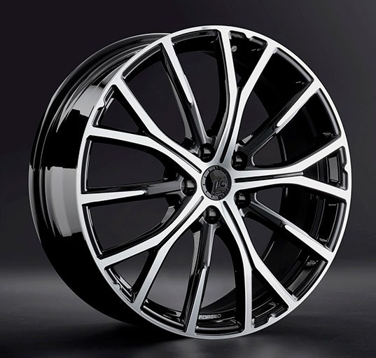 Диски LS Forged LSFG21 8 х 19 5*108 Et: 36 Dia: 65.1 черный полностью полированный