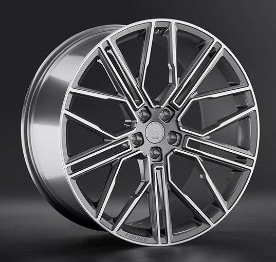 Диски LS Forged FG08 10.5 х 21 5*112 Et: 31 Dia: 66.6 черный полностью полированный