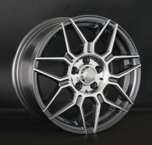 Диски LS wheels LS 785 7.5 х 17 5*114,3 Et: 45 Dia: 73.1 серый с полировкой