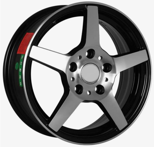 Диски Megami AF-07 6 х 15 4*100 Et: 48 Dia: 54.1 черный полностью полированный