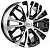 Диски RST R088 8 х 18 5*150 Et: 56 Dia: 110.1 черный с проточкой глянцевый