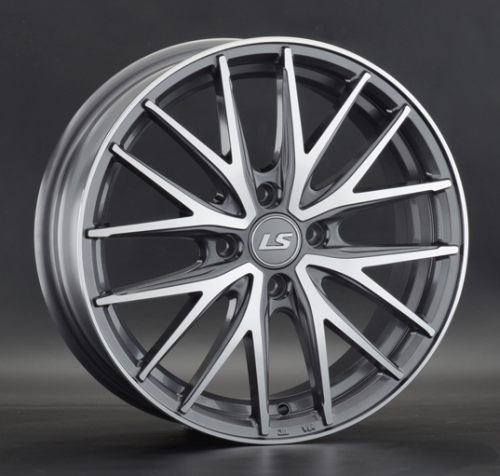 Диски LS wheels LS 918 6 х 16 4*100 Et: 41 Dia: 60.1 серый с полировкой