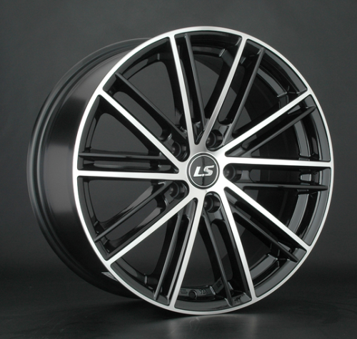 Диски LS wheels LS 480 7.5 х 17 5*114,3 Et: 45 Dia: 73.1 черный полностью полированный