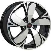 Диски Replica Concept SB509 7 х 17 5*100 Et: 55 Dia: 56.1 черный полностью полированный