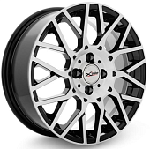 Диски X'trike X-125 6.5 х 16 4*98 Et: 35 Dia: 58.6 черный с проточкой глянцевый