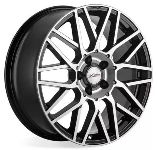 Диски X'trike X-132 6 х 15 4*100 Et: 46 Dia: 60.1 черный с проточкой глянцевый