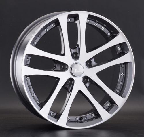 Диски LS wheels LS 919 7.5 х 17 4*100 Et: 38 Dia: 60.1 серый с полировкой