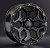 Диски LS wheels FlowForming RC68 9 х 18 6*139,7 Et: 25 Dia: 106.1 черный матовый
