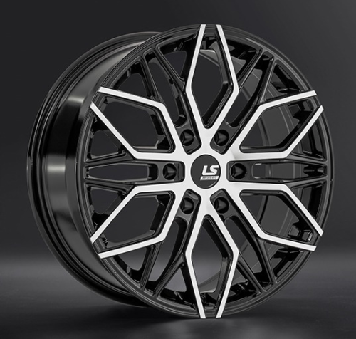 Диски LS wheels FlowForming RC103 8.5 х 19 6*139,7 Et: 36 Dia: 100.1 черный полностью полированный