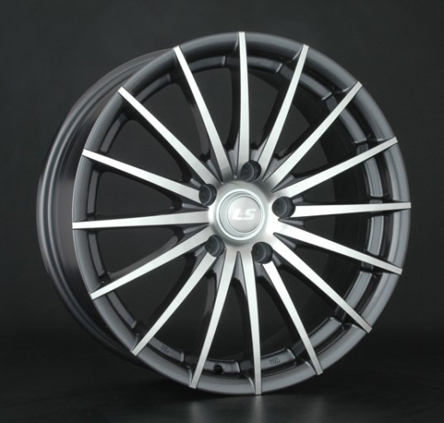 Диски LS wheels LS367 7 х 16 4*100 Et: 40 Dia: 73.1 серый с полировкой