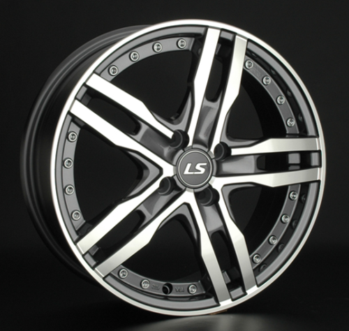 Диски LS wheels LS 356 6 х 16 4*100 Et: 41 Dia: 60.1 серый с полировкой