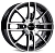 Диски AERO V2173 5.5 х 14 4*100 Et: 45 Dia: 67.1 черный с проточкой глянцевый