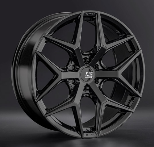 Диски LS wheels FlowForming RC64 9 х 20 6*139,7 Et: 30 Dia: 100.1 черный матовый