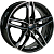 Диски AERO V2131 6.5 х 16 5*114,3 Et: 50 Dia: 67.1 черный с проточкой глянцевый