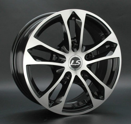 Диски LS wheels LS 197 6.5 х 16 5*139,7 Et: 40 Dia: 98 черный полностью полированный