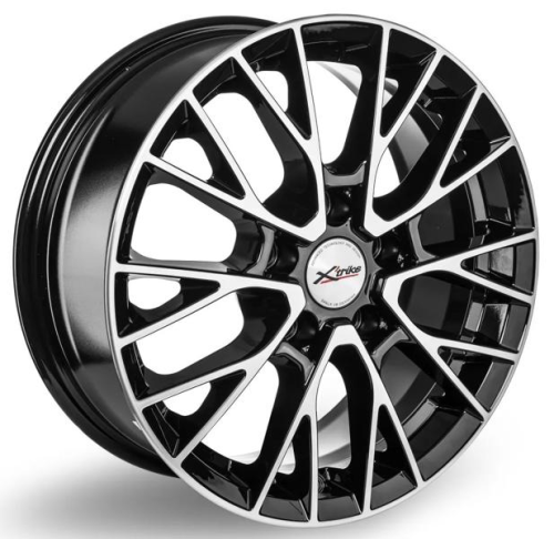 Диски X'trike X-135 6.5 х 16 5*114,3 Et: 38 Dia: 67.1 черный с проточкой глянцевый