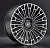 Диски LS Forged FG25 9.5 х 22 5*130 Et: 71 Dia: 71.6 черный с проточкой матовый