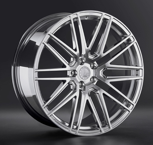 Диски LS Forged FG12 10 х 21 5*112 Et: 52 Dia: 66.6 черный полностью полированный