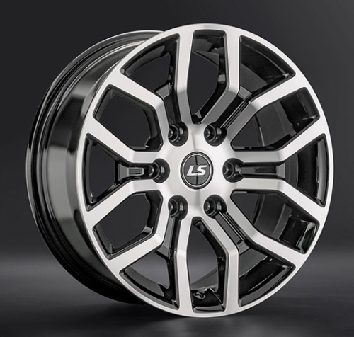 Диски LS wheels LS1367 9 х 20 6*139,7 Et: 30 Dia: 100.1 черный полностью полированный