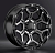 Диски LS wheels FlowForming RC68 9 х 20 6*114,3 Et: 25 Dia: 67.1 черный полностью полированный