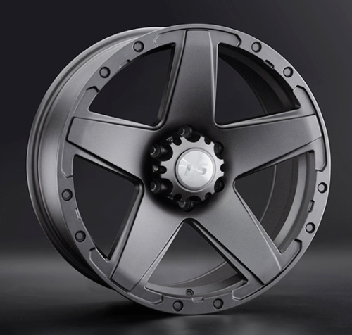 Диски LS wheels LS 1284 8 х 16 5*150 Et: 2 Dia: 110.1 серый матовый