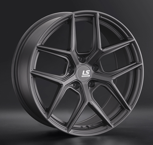 Диски LS wheels FlowForming RC53 8.5 х 18 5*112 Et: 40 Dia: 66.6 серый матовый