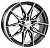 Диски RST R218 7.5 х 18 5*108 Et: 47 Dia: 60.1 черный с проточкой глянцевый
