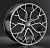 Диски LS wheels FlowForming RC61 9 х 21 5*120 Et: 45 Dia: 62.6 черный полностью полированный