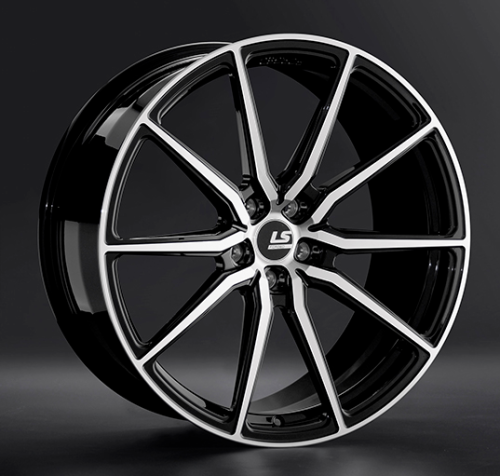 Диски LS Forged FG01 10.5 х 21 5*112 Et: 43 Dia: 66.6 черный полностью полированный